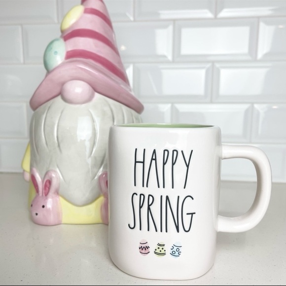 RAE Dunn HAPPY SPRING Mug - Picture 1 of 6